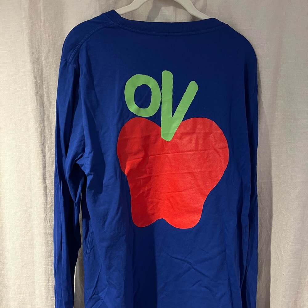 Outdoor Voices NYC Big Apple Graphic Long Sleeve T Shirt Size S